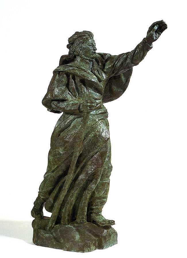 Antoine Bourdelle, Adam Mickiewicz (Le Poete), 1924
Bronze, 102 1/2 x 42 1/4 x 65 1/2 in. (260.4 x 107.3 x 166.4 cm)
Male figure standing with left arm raised
BOU-002-SC
Appraisal Value: $0.00
User2: $0.00
User3: $0.00