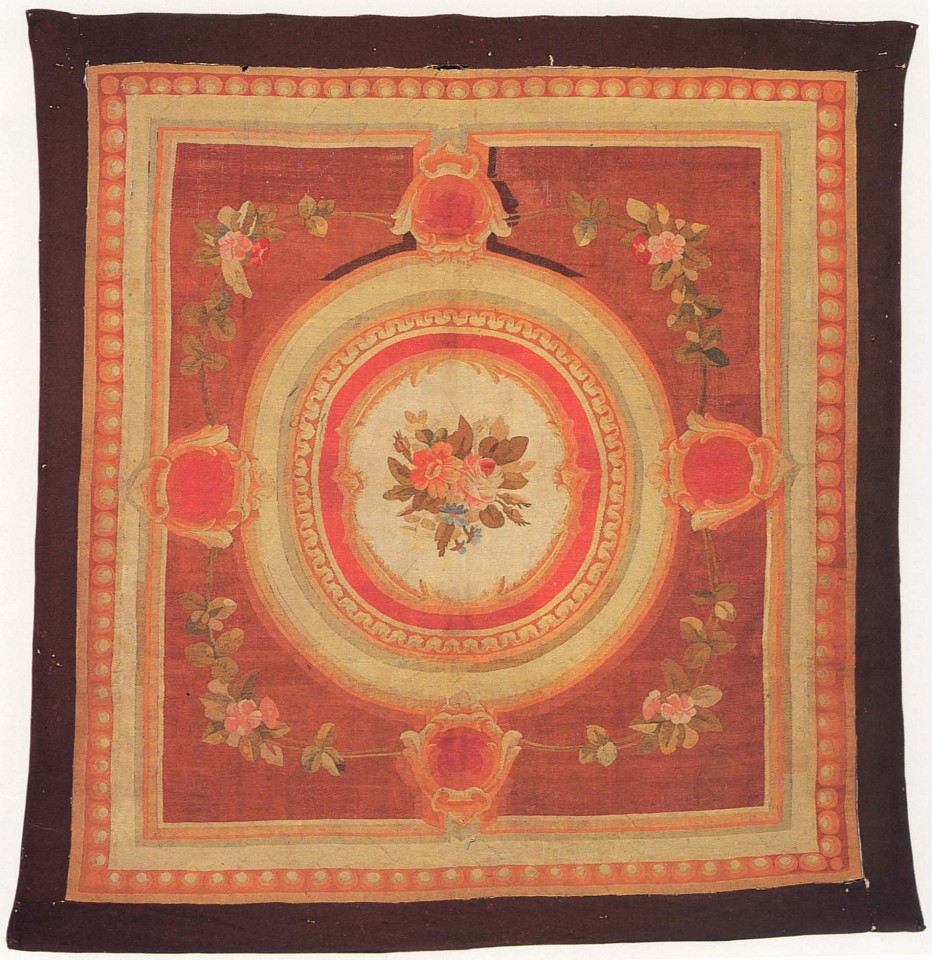19th Century FRENCH, Aubusson Rug, France, ca. 1875-1900
Wool, 96 1/8 x 103 7/8 in. (244 x 264 cm)
FRE-006
User2: 15% discount