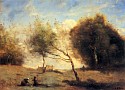 Jean Baptiste Camille Corot, Les Pres de la Petite Ferme
1860-1870, Oil on canvas